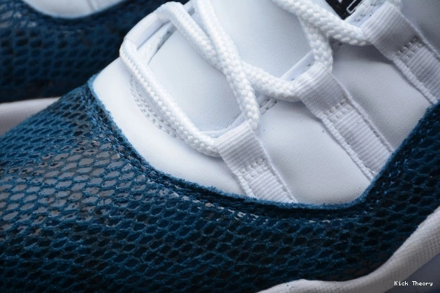 Kick Theory Air Blue CD6846-102 Jordan 11 Navy Snakeskin Low 0808